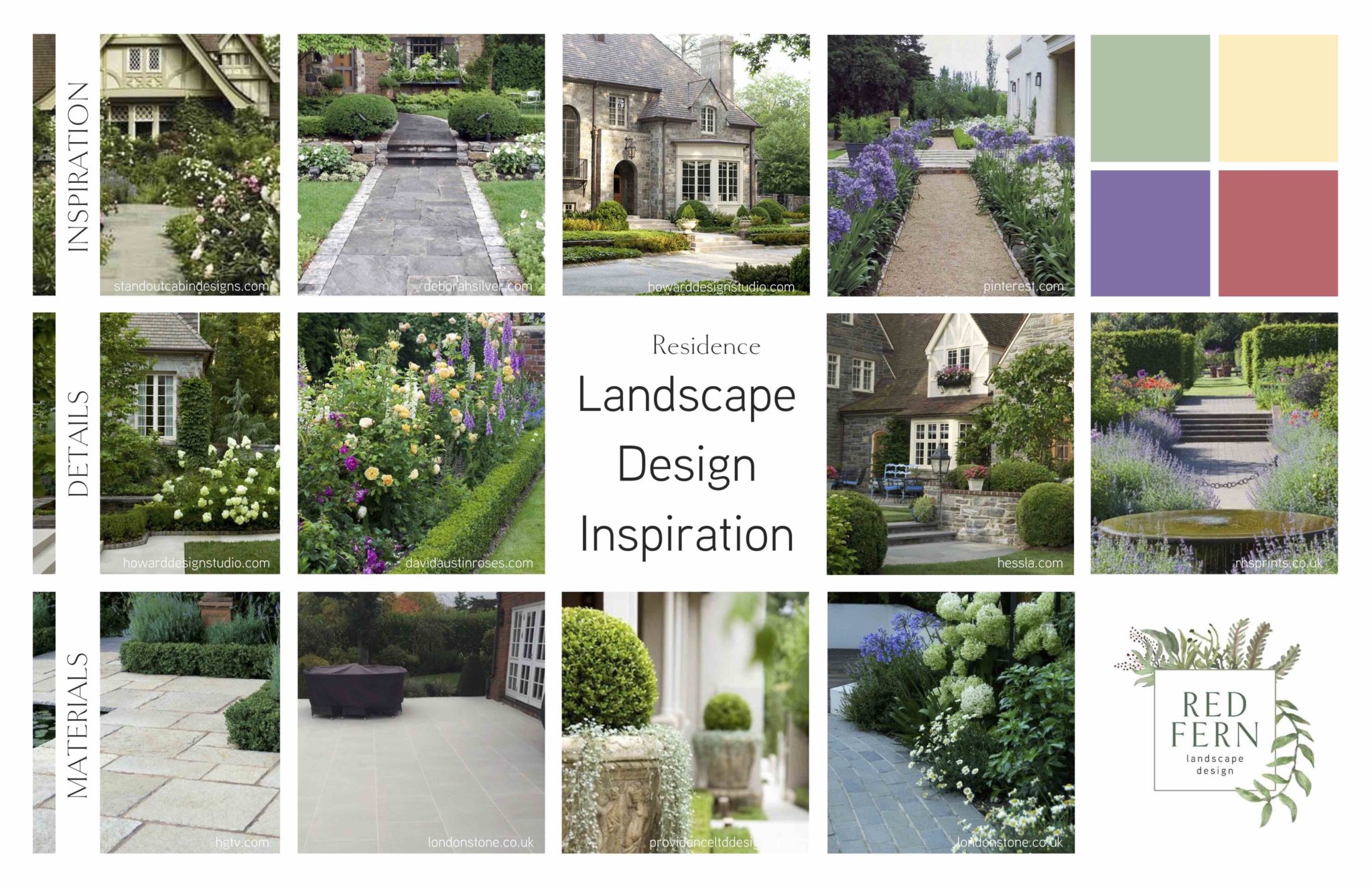 In the Studio | Landscape Re-design for an Historic Tudor ...